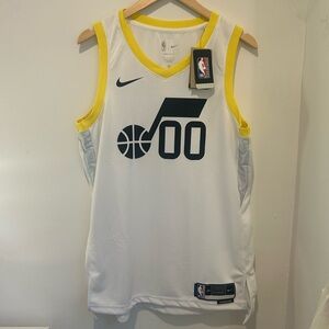 NWT Utah Jazz #00 Jordan Clarkson Jersey Large